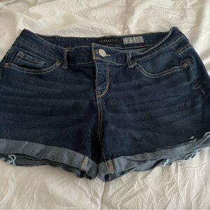 Aeropostale Blue Jean Shorts Relaxed Fit